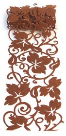 Queen & Co - Felt Fusion - Vine - Chocolate