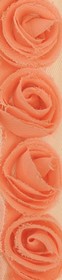 KaiserCraft - Mini Ribbon Roses - Coral