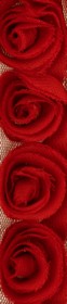 KaiserCraft - Mini Ribbon Roses - Maroon