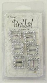 Bella - Ribbon Slide Buckle - Square