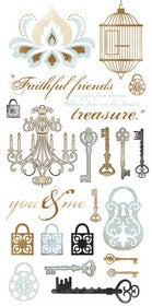 KaiserCraft - Le Chateau Collection - Coloured Rubons