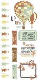 KaiserCraft - Up Up & Away Collection - Coloured Rubons