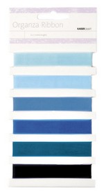 KaiserCraft - Organza Ribbon - Blue - 6 Colours