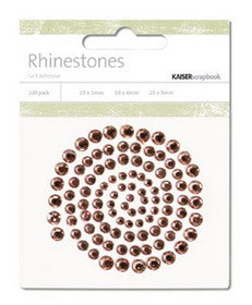 KaiserCraft - Rhinestones - Champagne 100pk