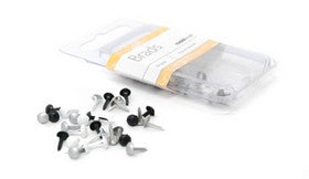 KaiserCraft - Coloured Brads Classic 4.5mm Round