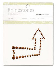 KaiserCraft - Rhinestone Picture Arrow - Copper