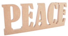 KaiserCraft - Beyond the Page - Home Decor - Standing Word - PEACE
