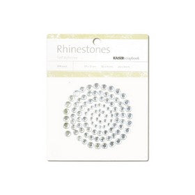 KaiserCraft - Rhinestones - Silver 100pk