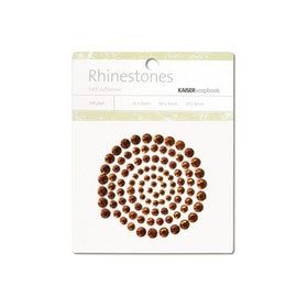 KaiserCraft - Rhinestones - Copper 100pk