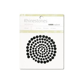 KaiserCraft - Rhinestones - Black 100pk