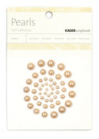 KaiserCraft - Pearls - Chino - 50pk