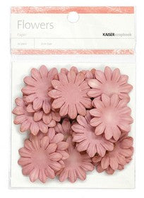 KaiserCraft - Paper Flowers - Dusty Pink 3.5cm 50pk