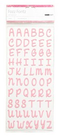 Kaisercraft - Fozz Fontz - Alphabet - Rose