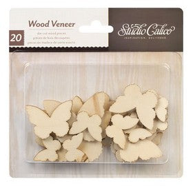 Studio Calico - Wood Veneer - Butterflies