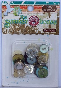 Ruby Rock It - The Summerhouse Collection - Bitty Buttons