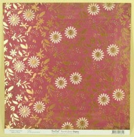 Bella - Sarah-Jane Collection - Florescence - 12x12" Single Sided Foil Paper