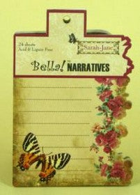 Bella - Narratives Journaling Tags - Sarah Jane Collection