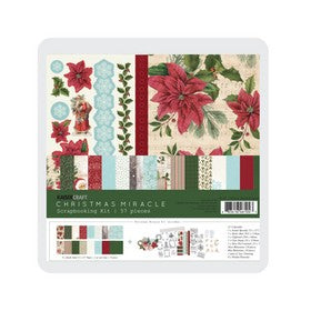 KaiserCraft - Christmas Miracle Collection - Scrapbook Kit - 57 Pieces