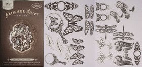 Tattered Angels - Glimmer Chips - Nature - Creme de Chocolat