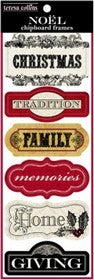 Teresa Collins - Noel Collection - Chipboard Frames