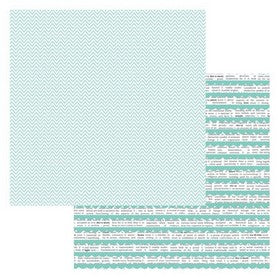 Teresa Collins - Tell Your Story Collection - Scalloped Border - 12x12" Paper