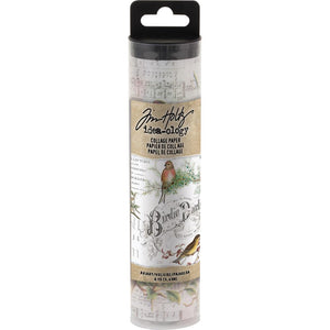 Idea-ology - Tim Holtz - Collage Paper - Aviary