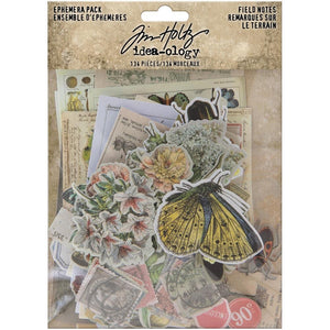 Idea-ology - Tim Holtz - Ephemera Pack - Field Notes