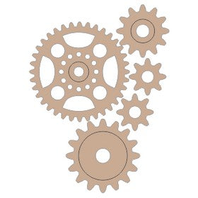 Twiddleybitz - Chipboard Sproket Set of 5