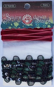 Ruby Rock It - Upstairs Downstairs Collection - Ribbon Trims