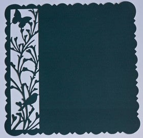 Ruby Rock It - Upstairs Downstairs Collection - Blue - 12x12" Die Cut Paper