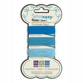 We R Memory Keepers - Sew Easy - Floss - Blue