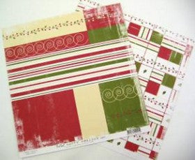 Bella - Happy Holiday Collection - 12x12" Double Sided Paper