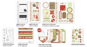 KaiserCraft - Be Merry Collection - Embellishment Kit