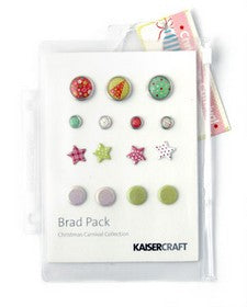 KaiserCraft - Christmas Carnival Collection - Brads