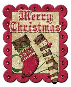 Creative Imaginations - Winter Woodland - Chipboard Layered Sticker