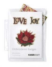 KaiserCraft - Belle Collection - Embroidered Badges