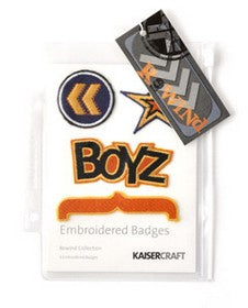 KaiserCraft - Rewind Collection - Embroidered Badges