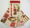 Bella - Monogram Alphabet Stickers - Christmas