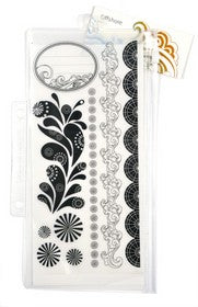 KaiserCraft - Offshore Collection - Black and White Rubons