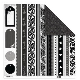 KaiserCraft - Argentella Collection - Chantilly - Paper 12x12"