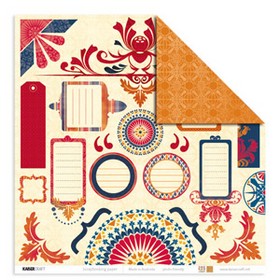 KaiserCraft - Paper 12x12" Marrakech Collection "Fantasia"