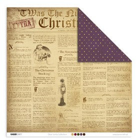 KaiserCraft - Dear Santa Collection - Pony - 12x12" Paper - P410