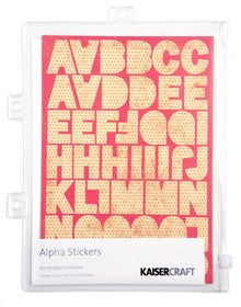 KaiserCraft - Pennyroyale Collection - Alpha Stickers