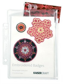 KaiserCraft - Pennyroyale Collection - Embroidered Badges