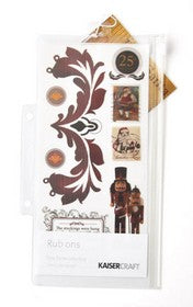 KaiserCraft - Dear Santa Collection - Coloured Rubons