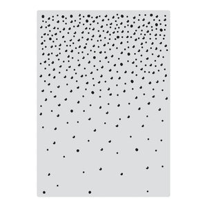Couture Creations - Background Stamp - Snowfall