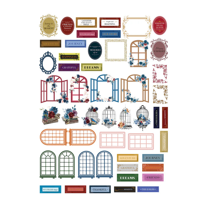 Couture Creations - Blues by You Collection - Ephemera Set