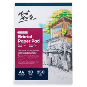 Mont Marte - Premium - Bristol Paper Pad - A4