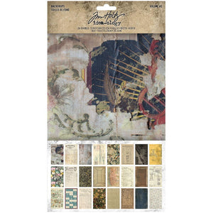 Idea-ology - Tim Holtz - Backdrops - Volume #2 - TH94118