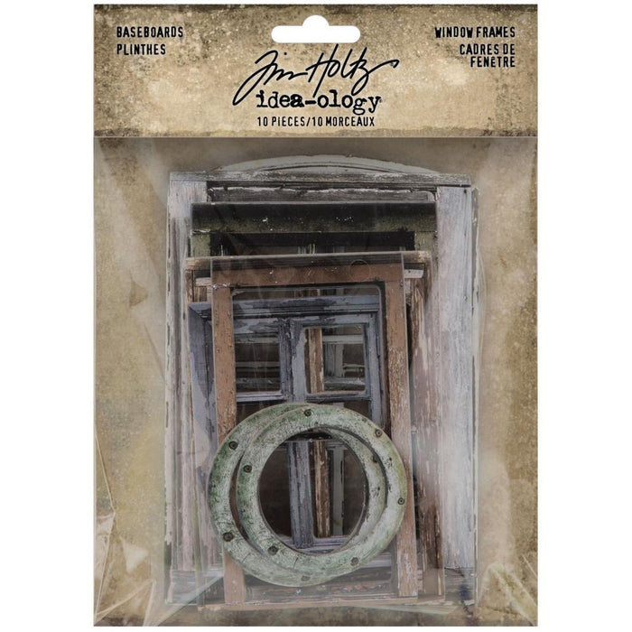 Idea-ology - Tim Holtz - Baseboards - Window Frames - TH94248